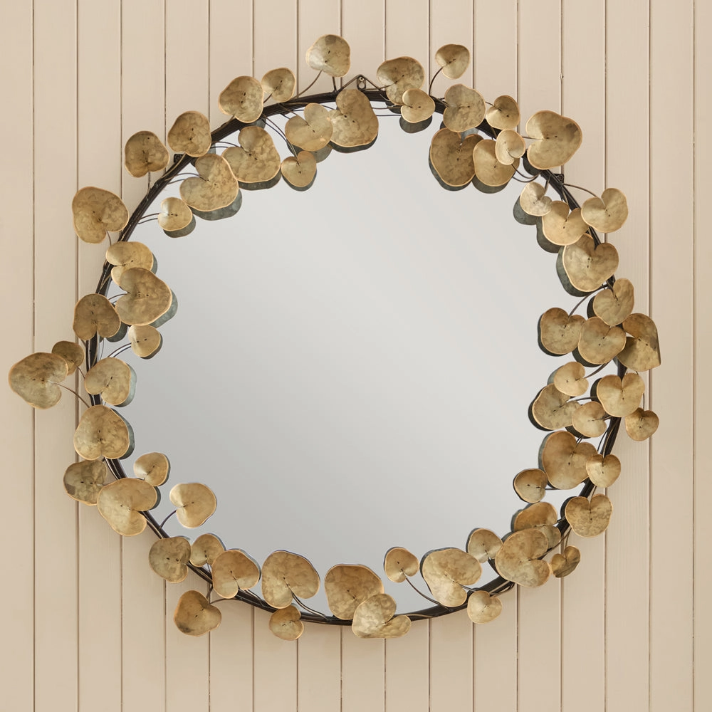 Kora Mirror Antique Gold