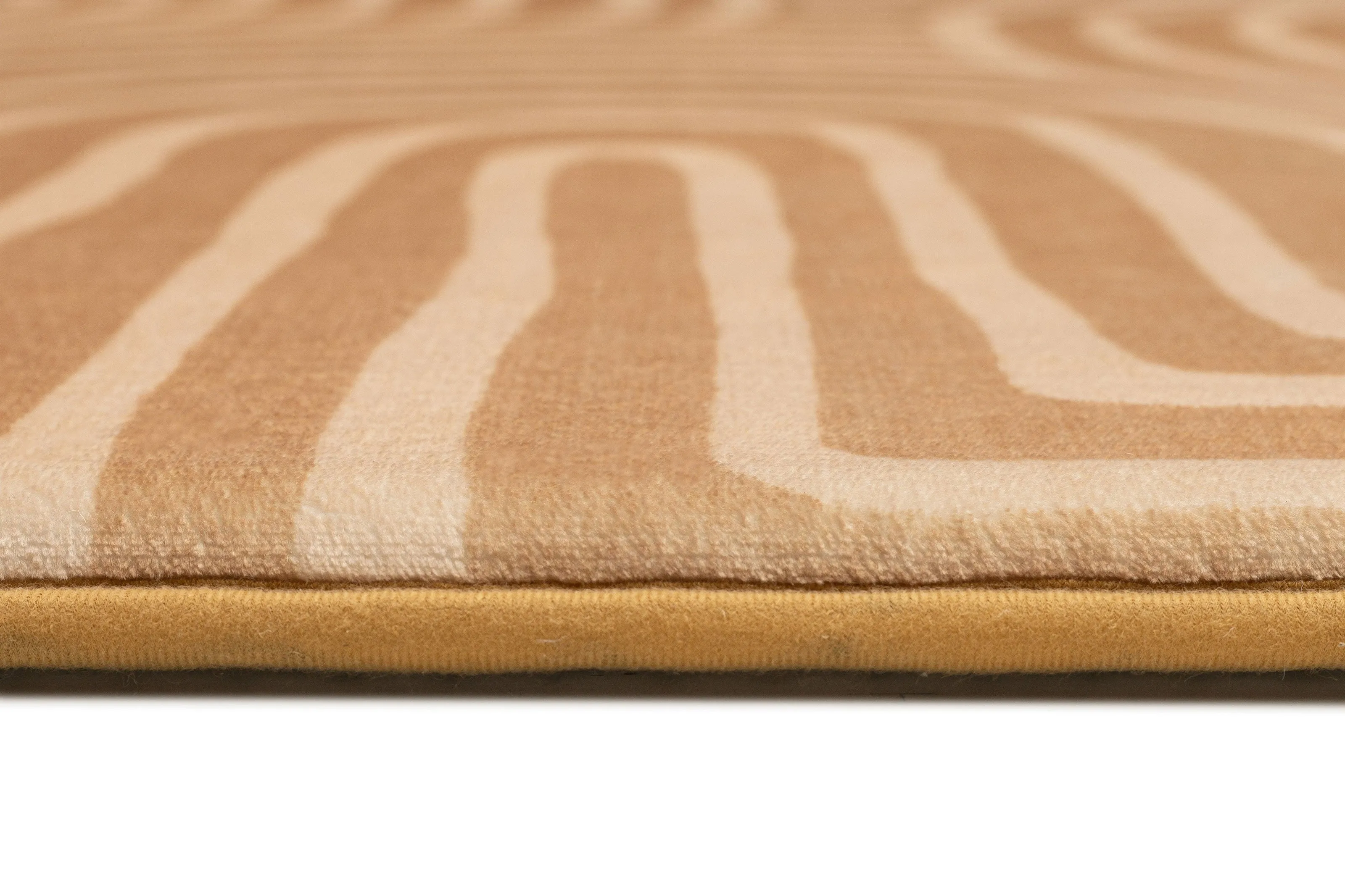 Koru Brown Abstract Rollie Pollie Playmat