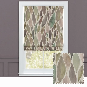 Koyo Printed Cotton Made to Measure Roman Blinds Granitebedding sets ,throw blankets 