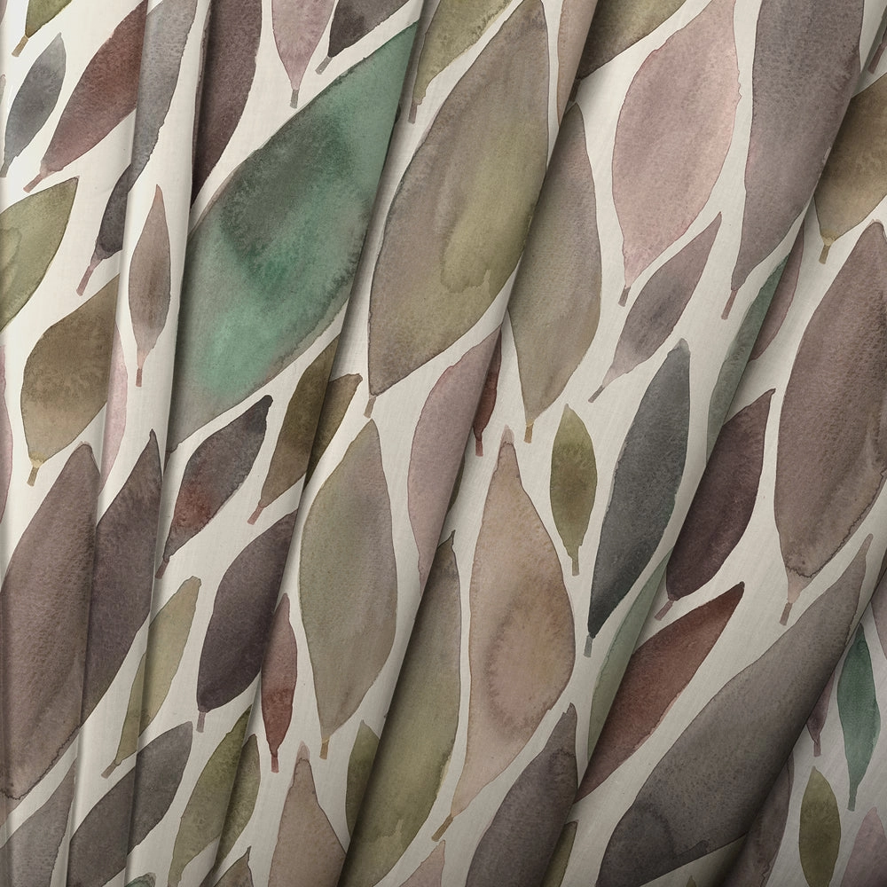 Koyo Printed Cotton Made to Measure Roman Blinds Granite