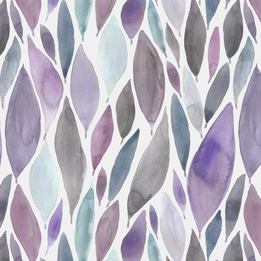 Koyo Printed Cotton Made to Measure Roman Blinds Violet