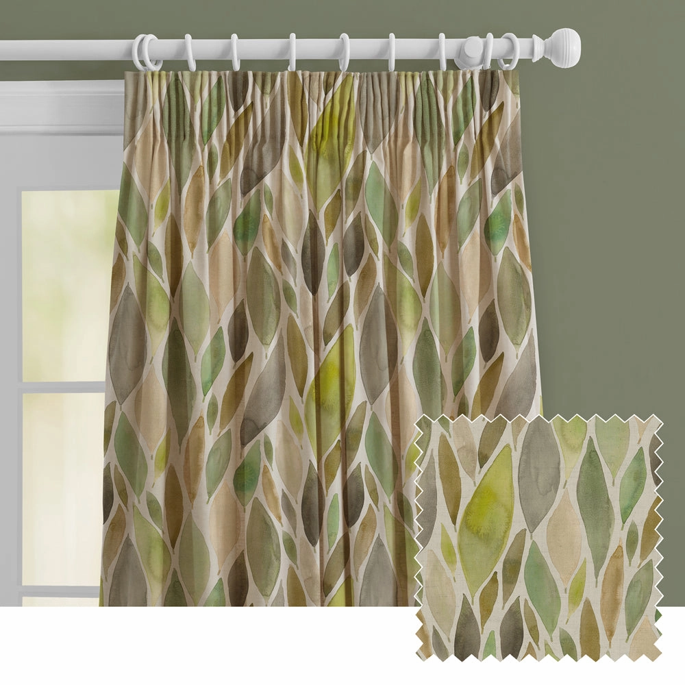 Koyo Printed Made to Measure Curtains Sagebedding sets ,throw blankets 