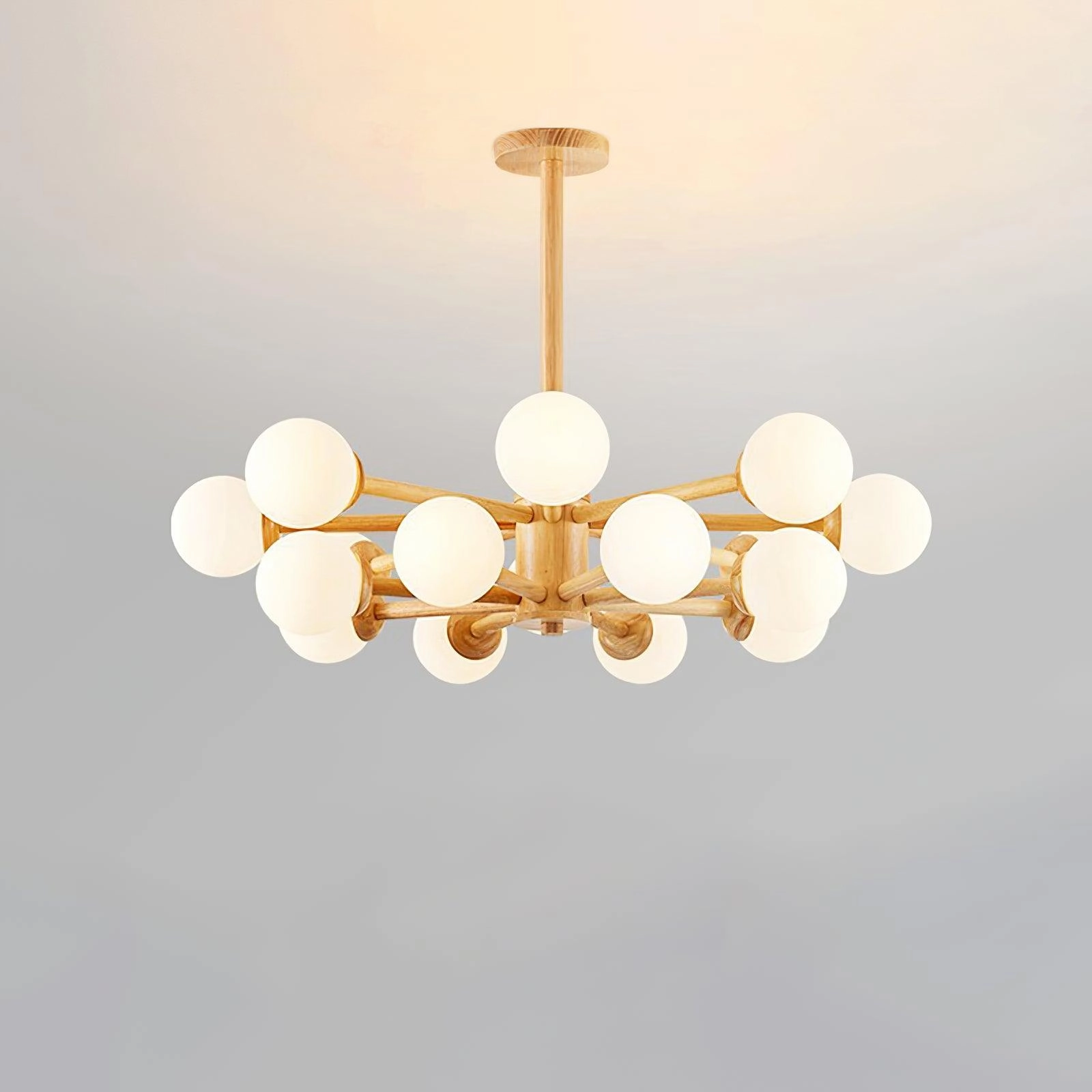Kozan Wooden Chandelier