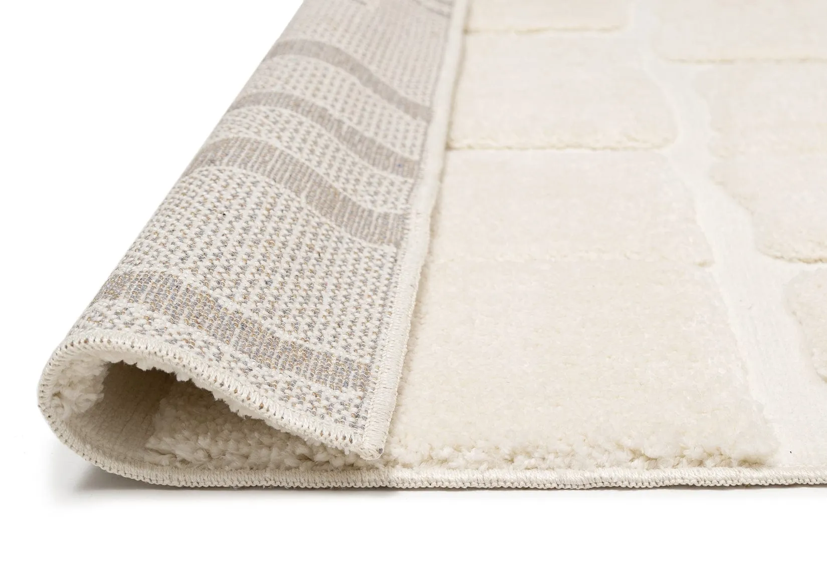 Kunal Ivory Abstract Rug