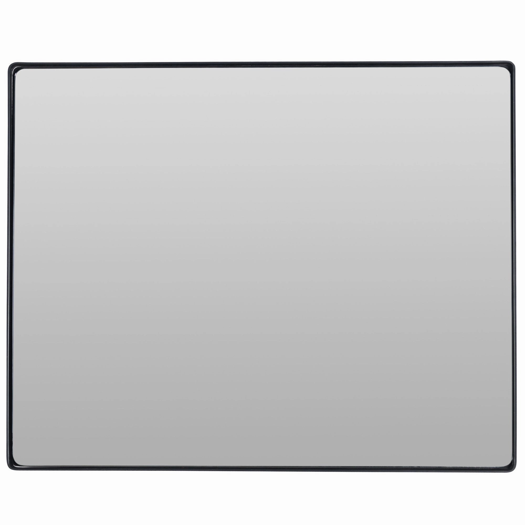 Kye 407A02BL 24x30 Rectangle Mirror - Blackwall mounted decorative mirror,full length dressing mirror
