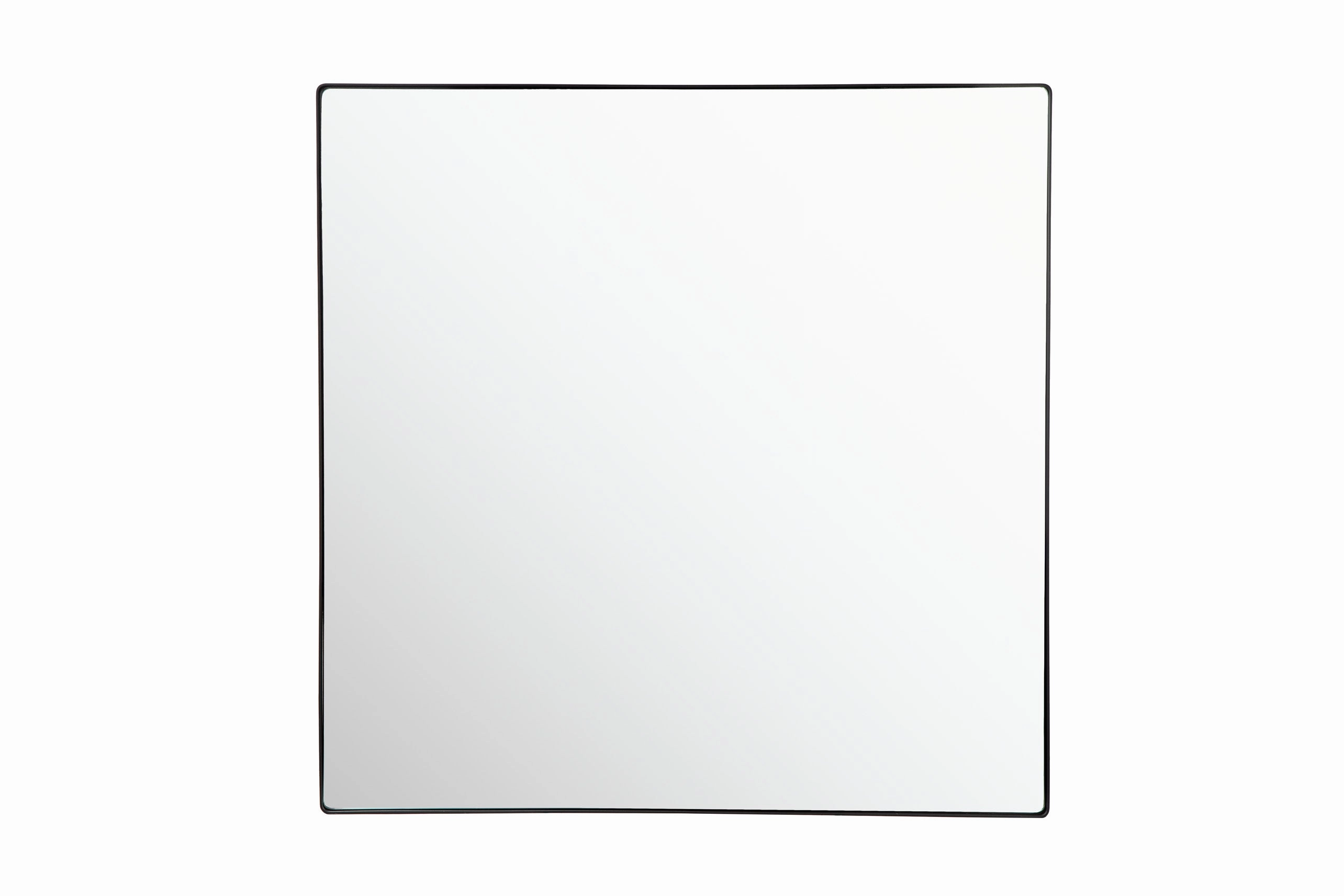 Kye 407A06BL 40x40 Square Mirror - Blackwall mounted decorative mirror,full length dressing mirror