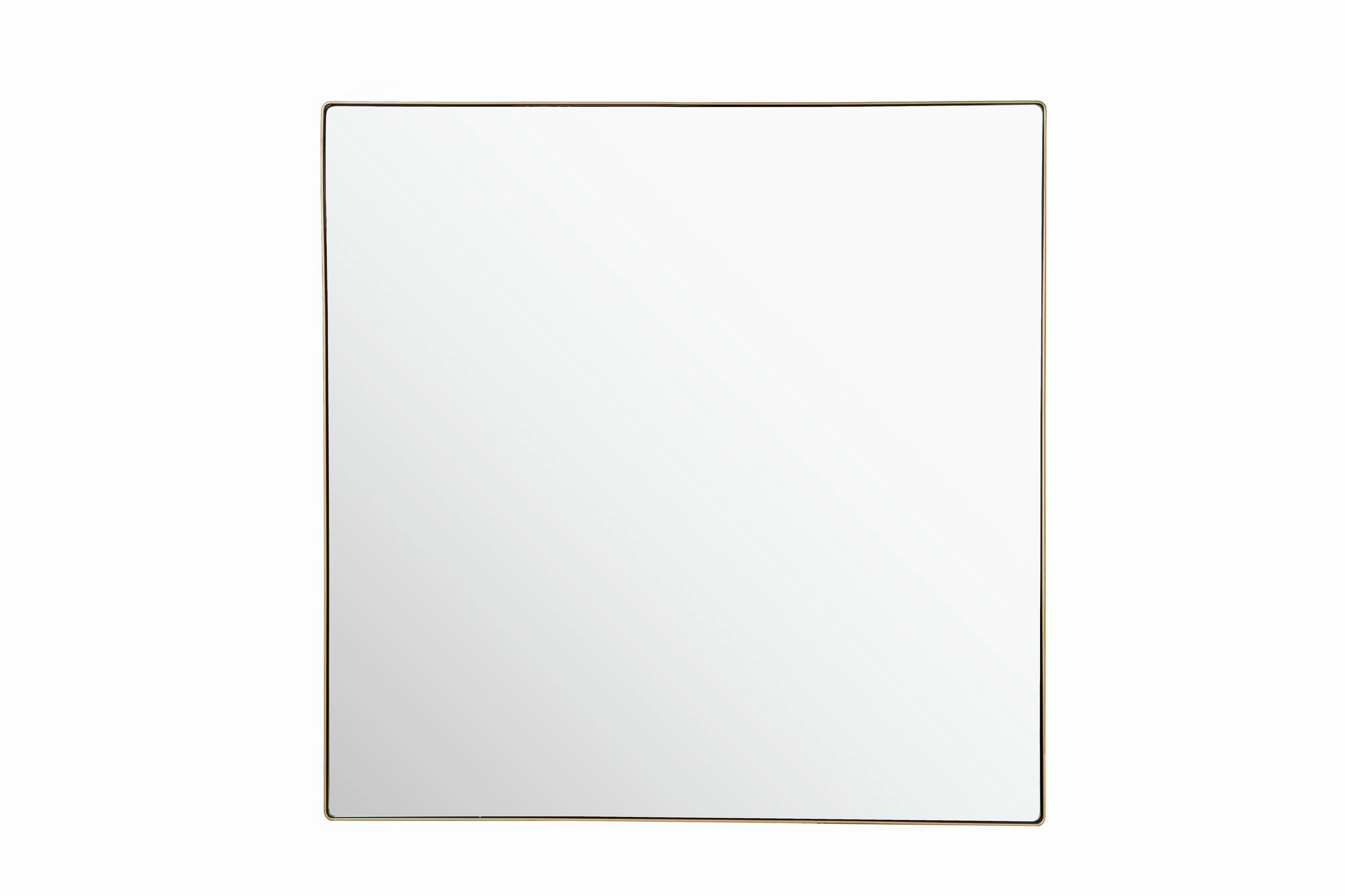 Kye 407A06GO 40x40 Square Mirror - Goldwall mounted decorative mirror,full length dressing mirror