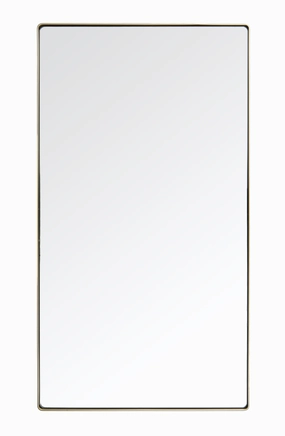 Kye 4DMI0108 22x40 Rectangle Mirror - Goldwall mounted decorative mirror,full length dressing mirror