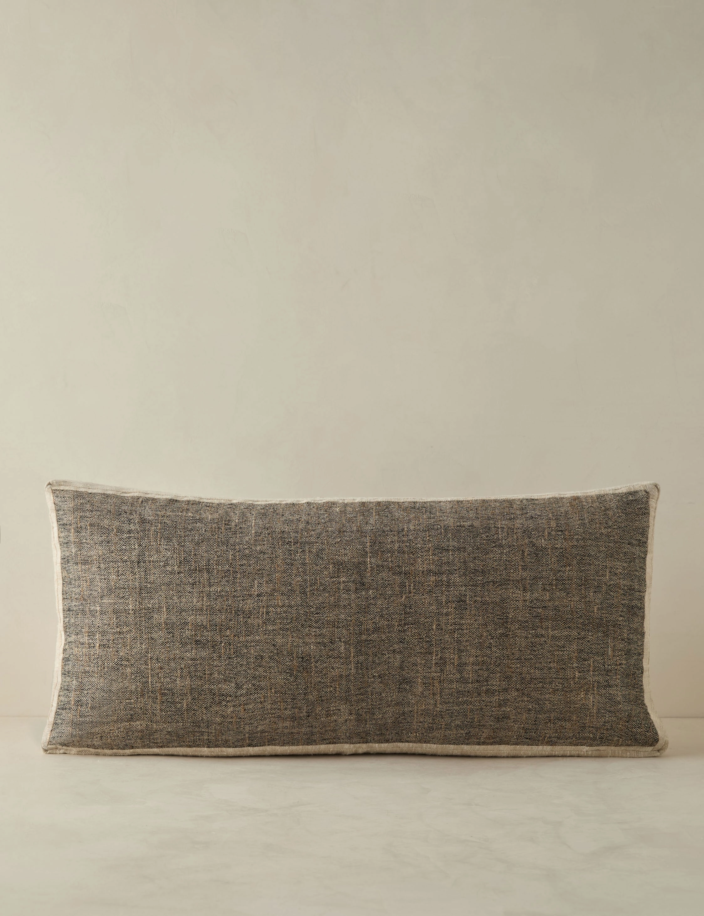 Laba Linen Silk Box Pillow by DISC Interiors
