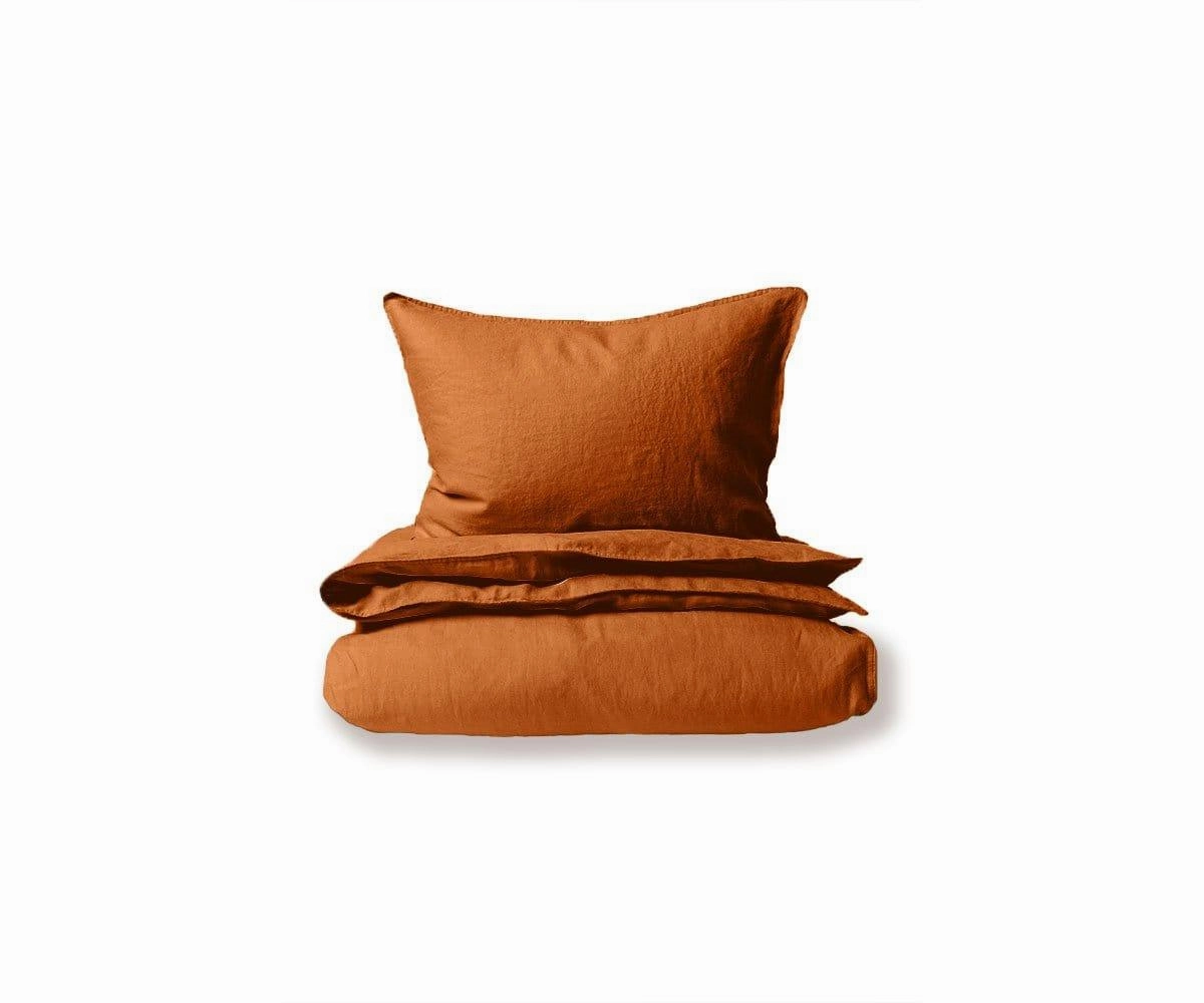 Laila Linen Duvet Cover   Shams Set - Rustbedding sets ,throw blankets 