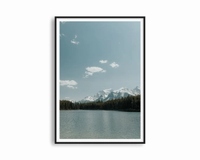 Lake Mountainmodern abstract painting decor