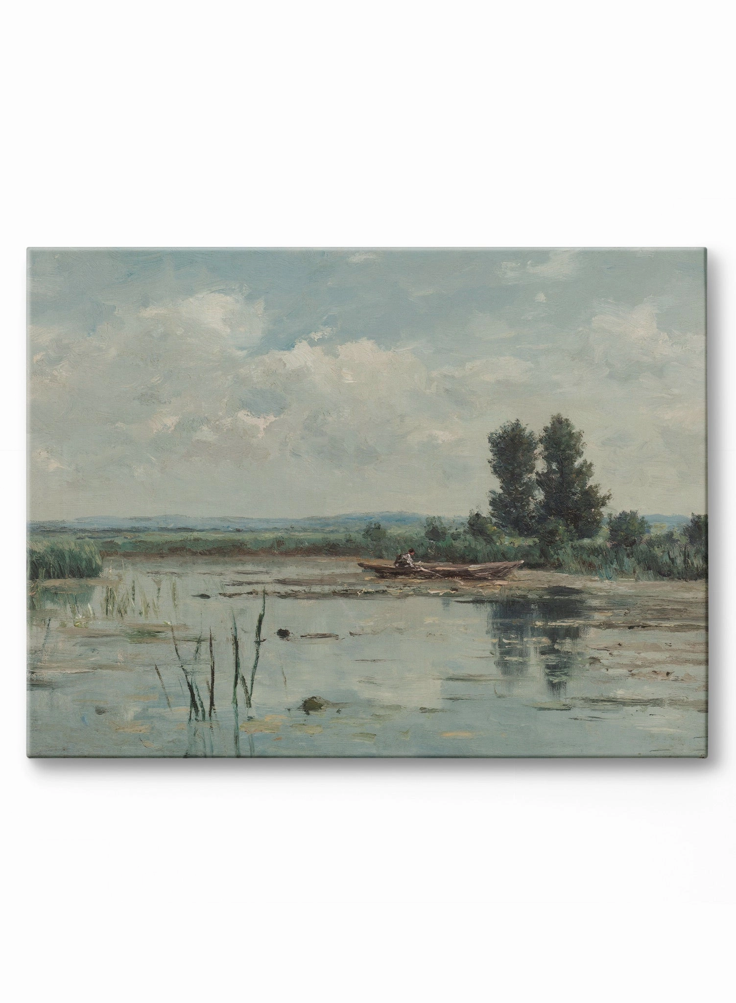 Lake Near Loosdrecht, Canvasindoor decorative canvas print