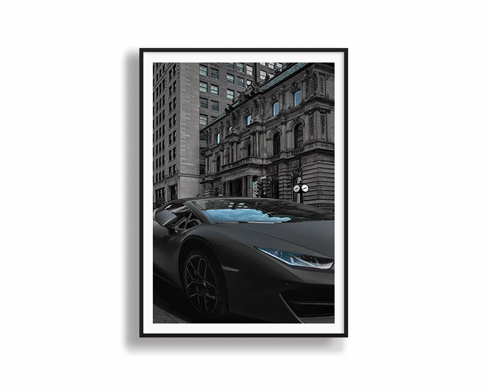 Lamborghini Huracannordic style wall decor
