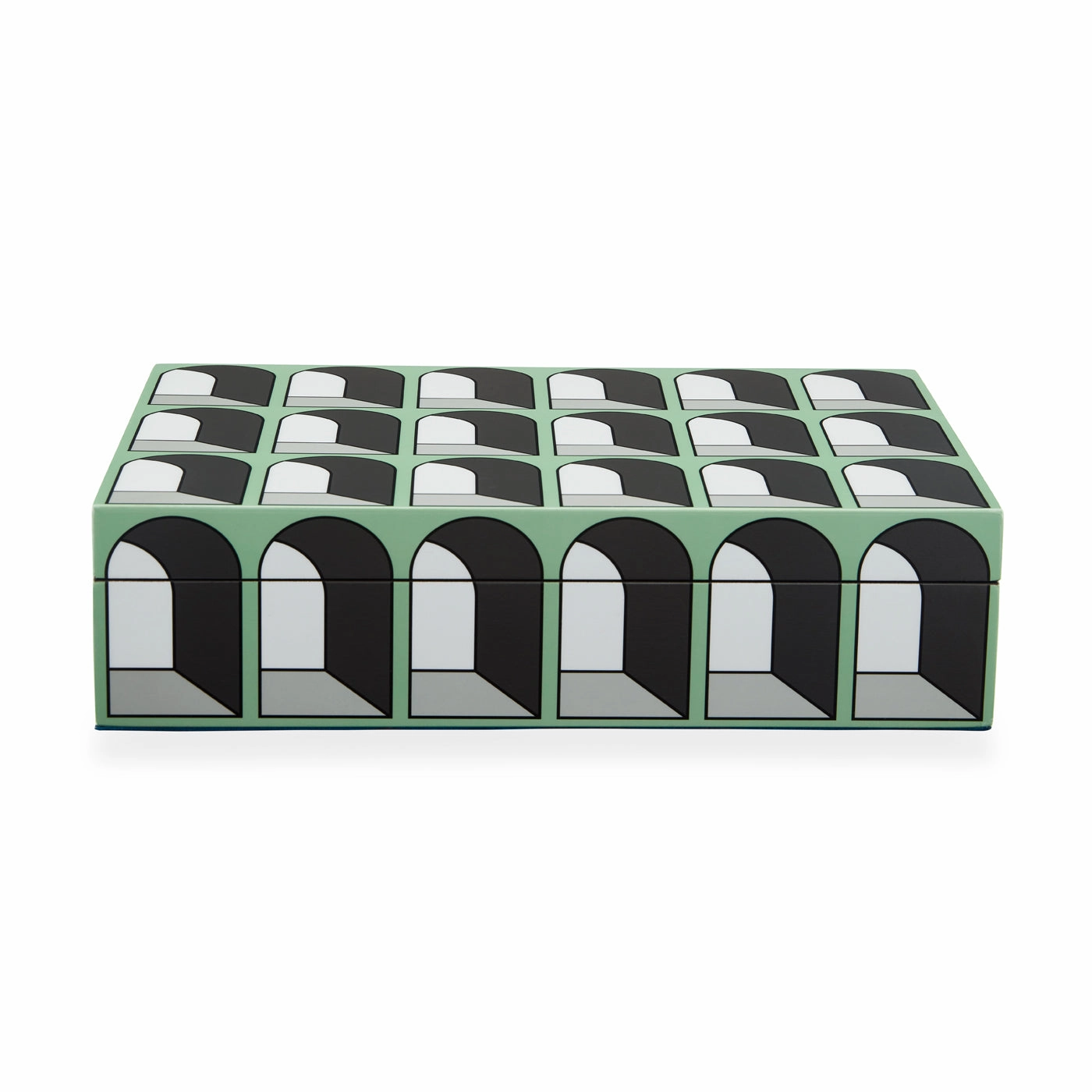 Large Arcade Lacquer Boxdecorative storage box ,stackable storage box 
