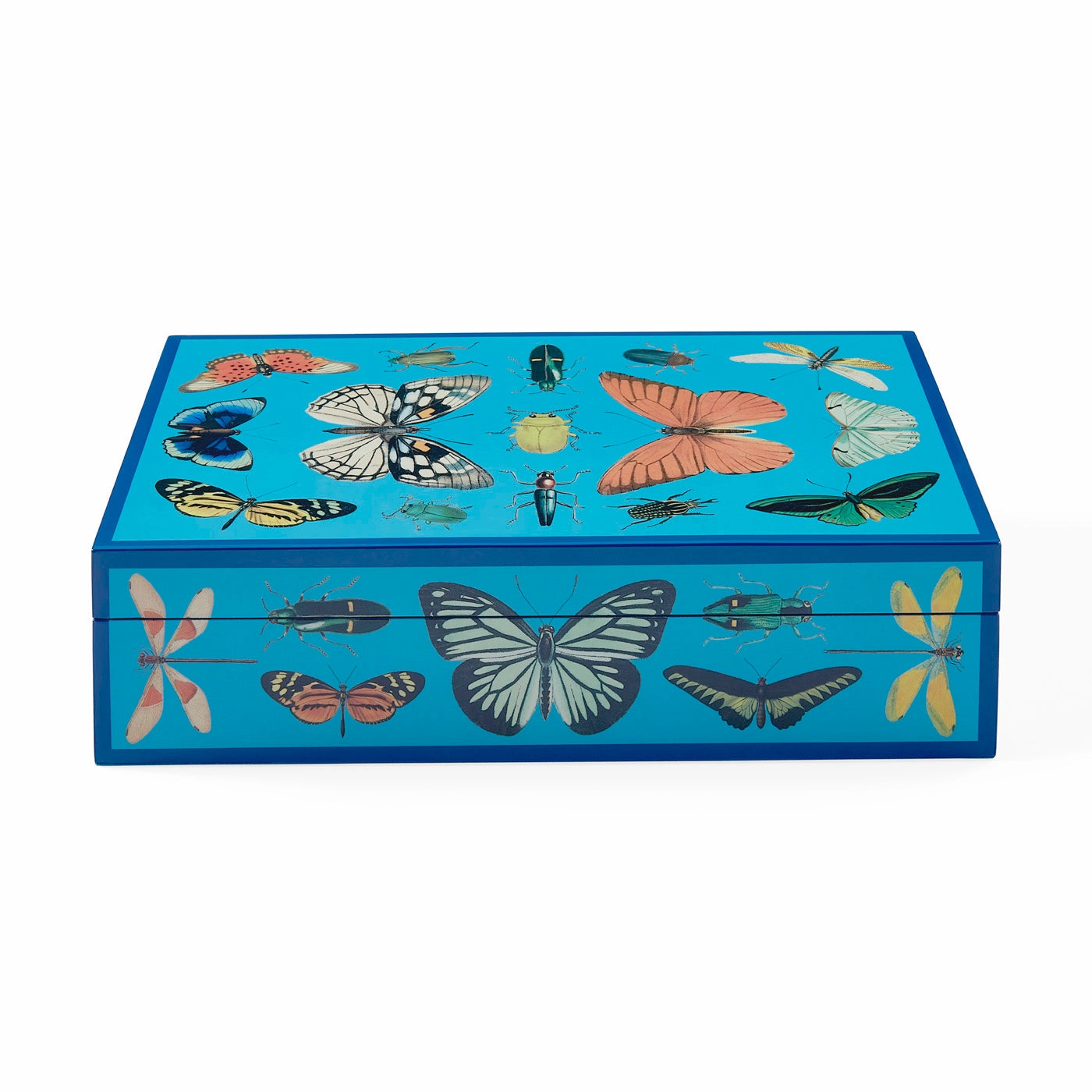 Large Botanist Lacquer Boxdecorative storage box ,stackable storage box 