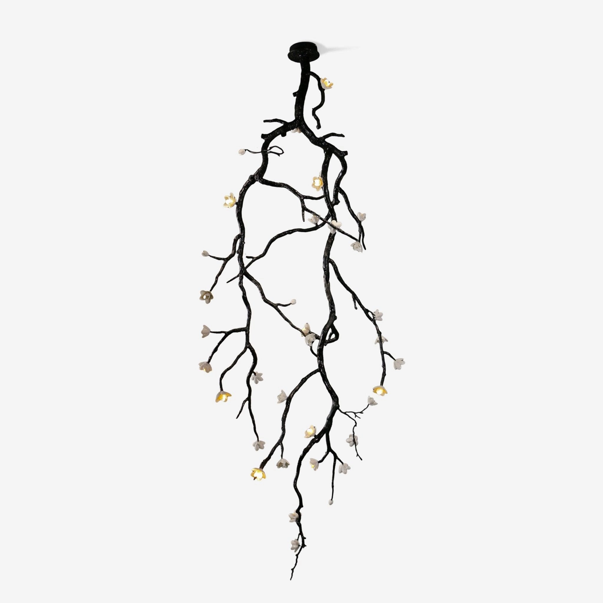 Large Long Branch Flower Chandelierrustic chandelier,bedroom chandelier 