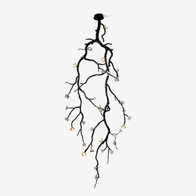 Large Long Branch Flower Chandelierrustic chandelier,bedroom chandelier 