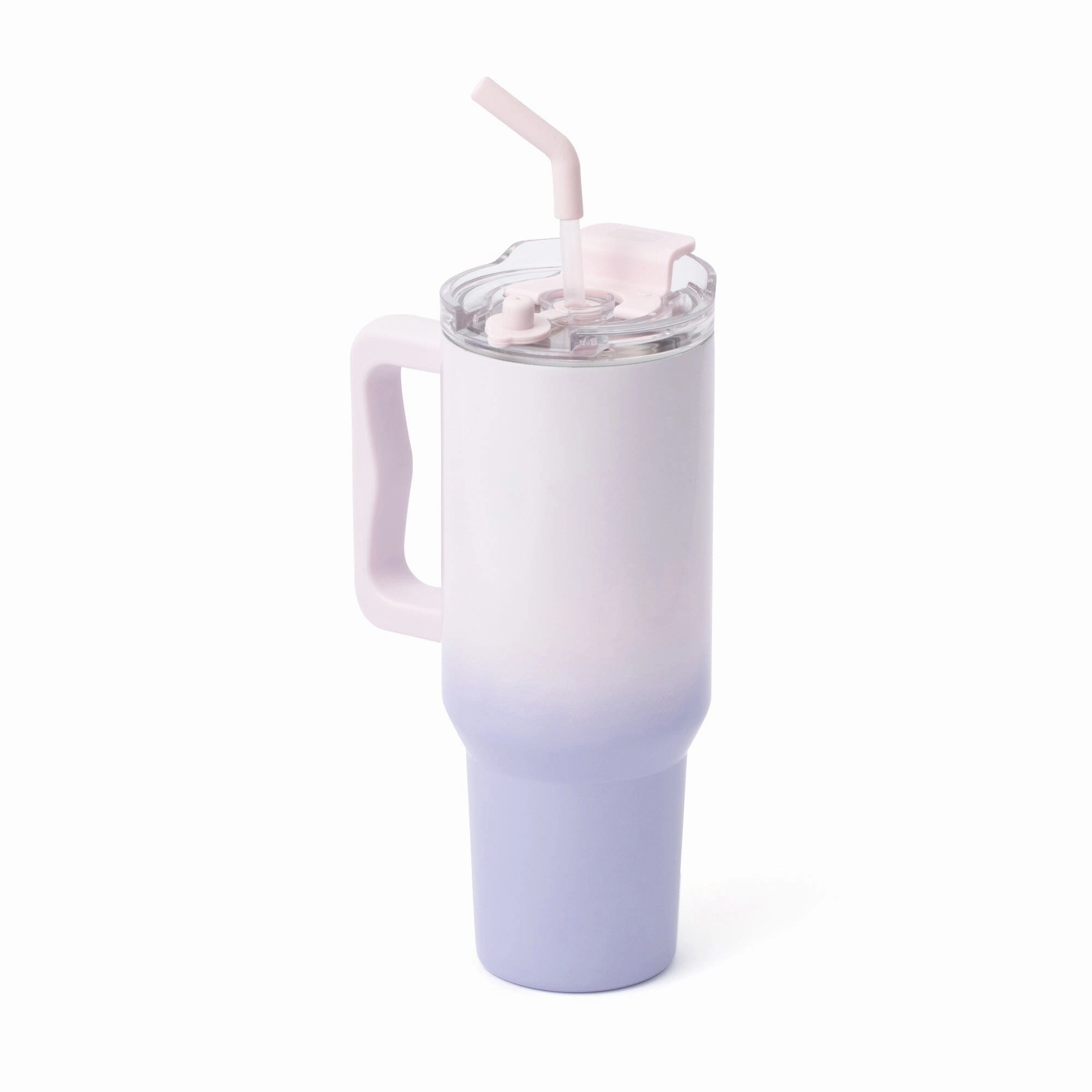 Large Stainless Steel Mug 1100Ml Pink