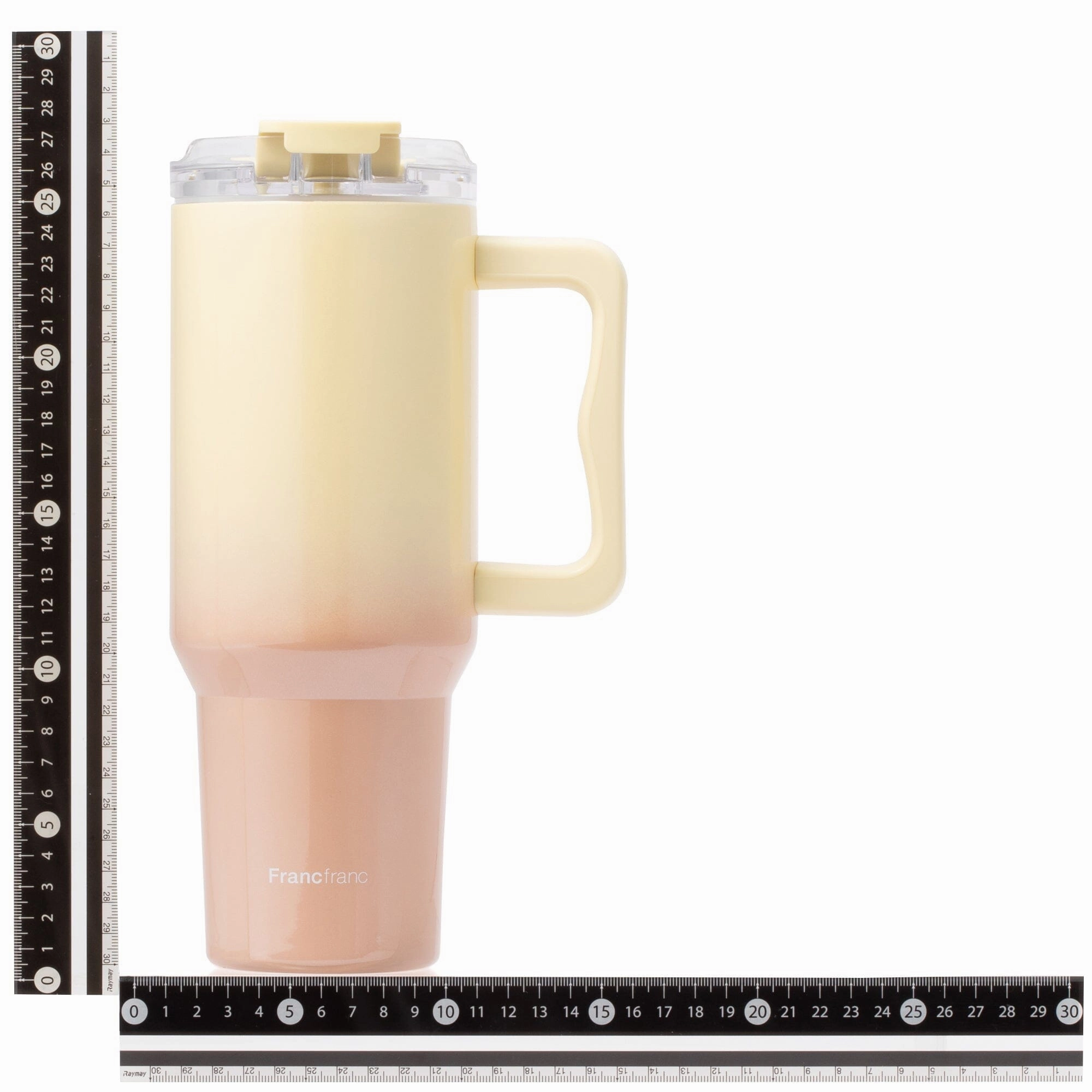 Large Stainless Steel Mug 1100Ml Yellow