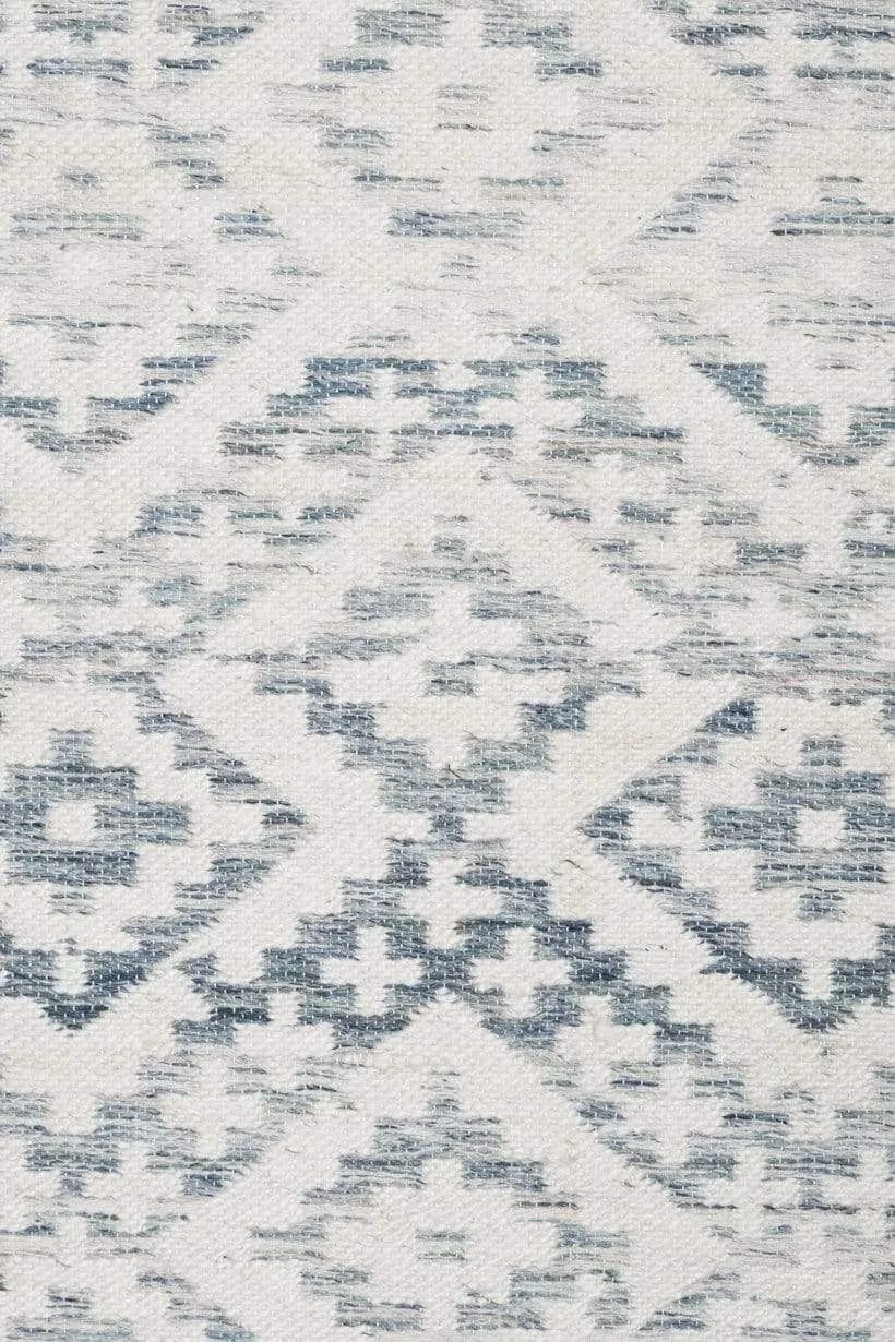 Larissa Blue and Ivory Rug *NO RETURNS UNLESS FAULTY