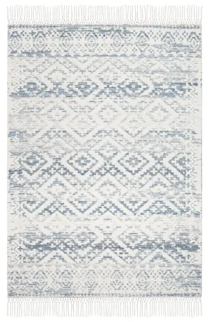 Larissa Blue and Ivory Rug *NO RETURNS UNLESS FAULTYmodern color block patchwork rug