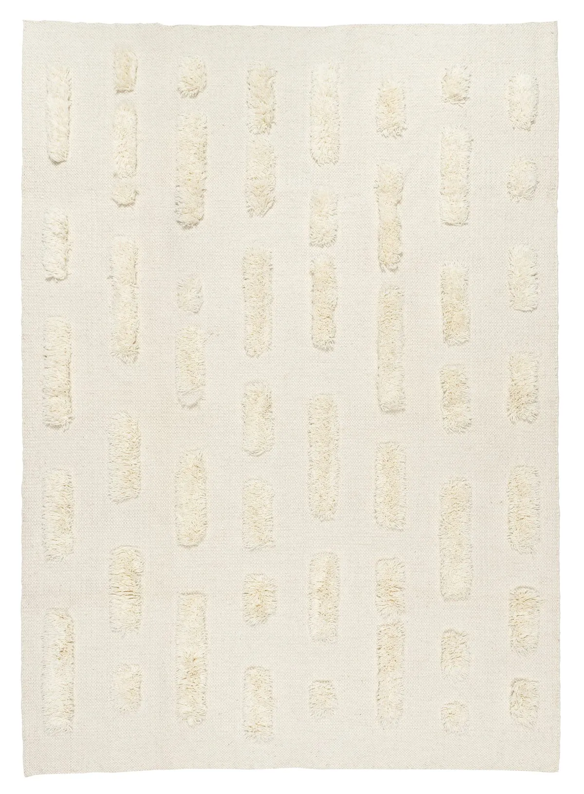 Lauren Cream Tufted Wool Rug *NO RETURNS UNLESS FAULTYmodern color block patchwork rug