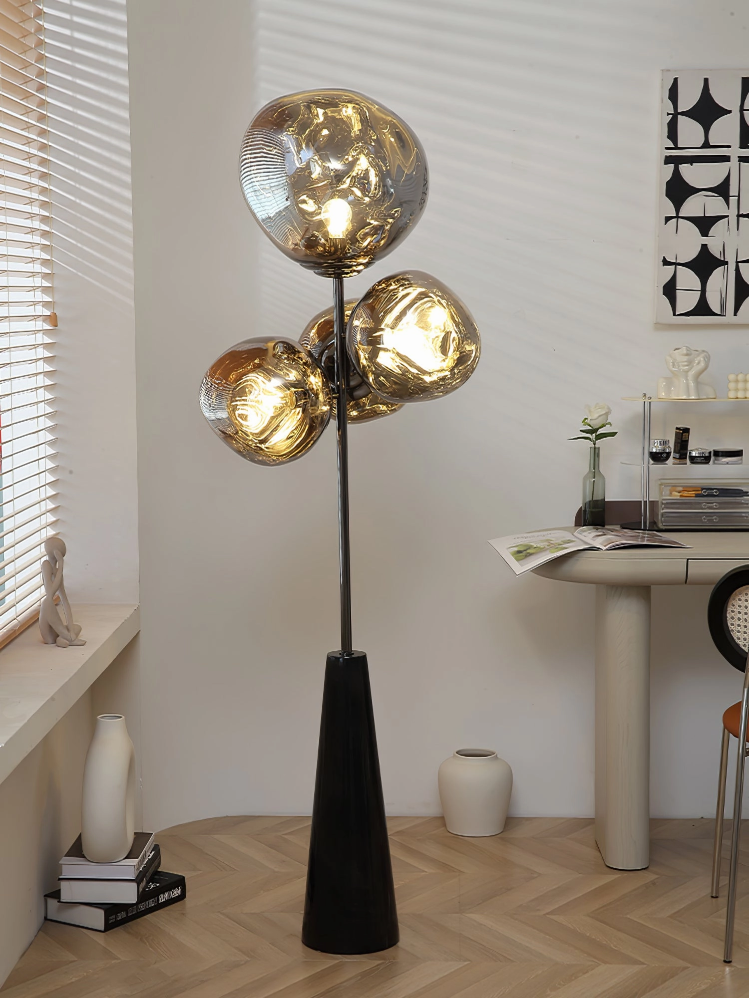 Lava Column Floor Lamp