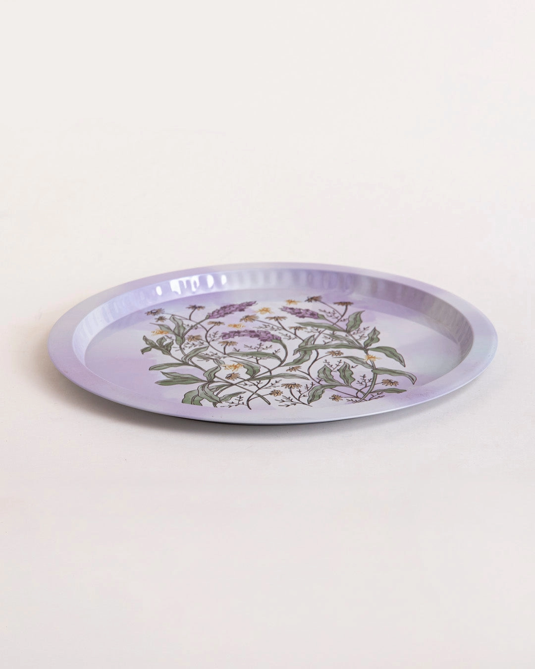 Lavender Fields Botanical Serving Tray - Set Of 2