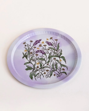 Lavender Fields Botanical Serving Tray - Set Of 2modern kitchen decor ,kitchen dinner set ,dinnerware 