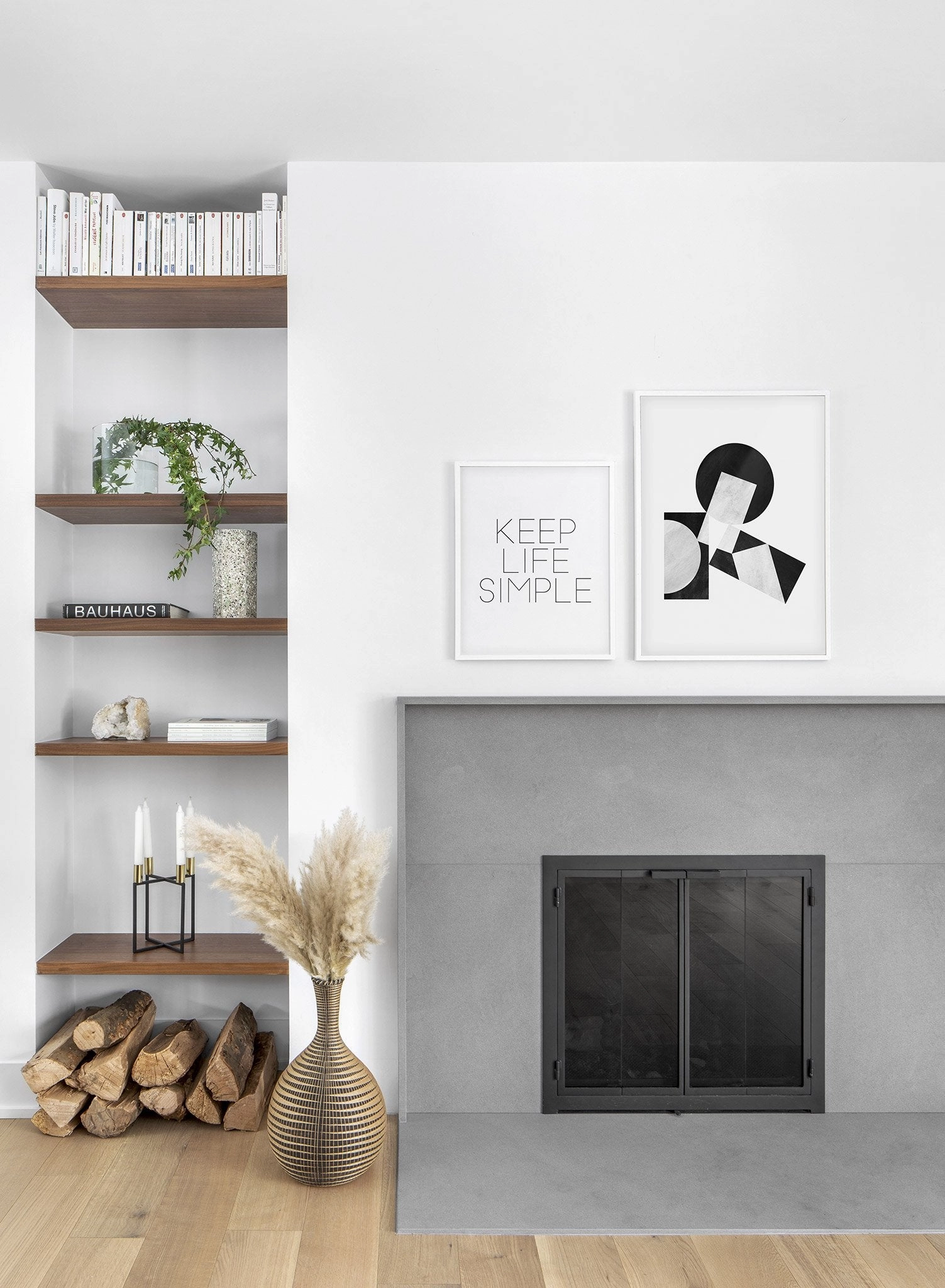 Layered Shapes, Poster