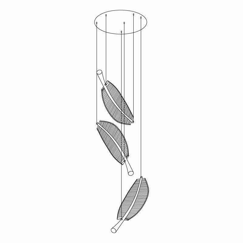 Leaf LED Chandelier