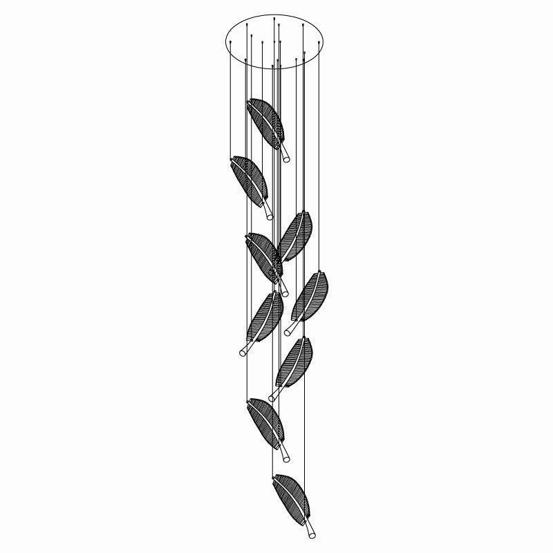 Leaf LED Chandelier