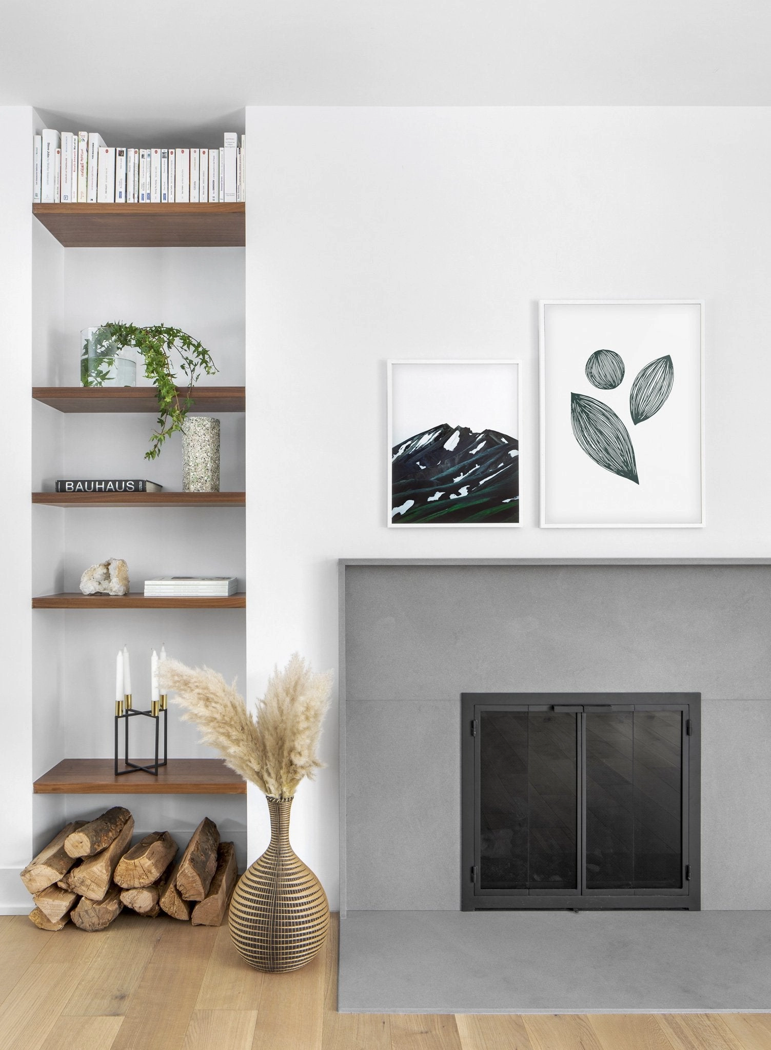 Leafy Shapes, Poster