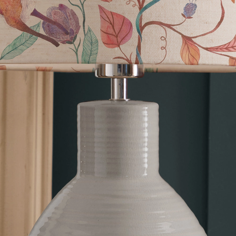 Leaping Into The Fauna Eva & Epona Complete Table Lamp Duck/Linen