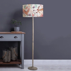 Leaping Into The Fauna Eva & Solensis Complete Floor Lamp Grey/Linenhome decor ,wall decor 