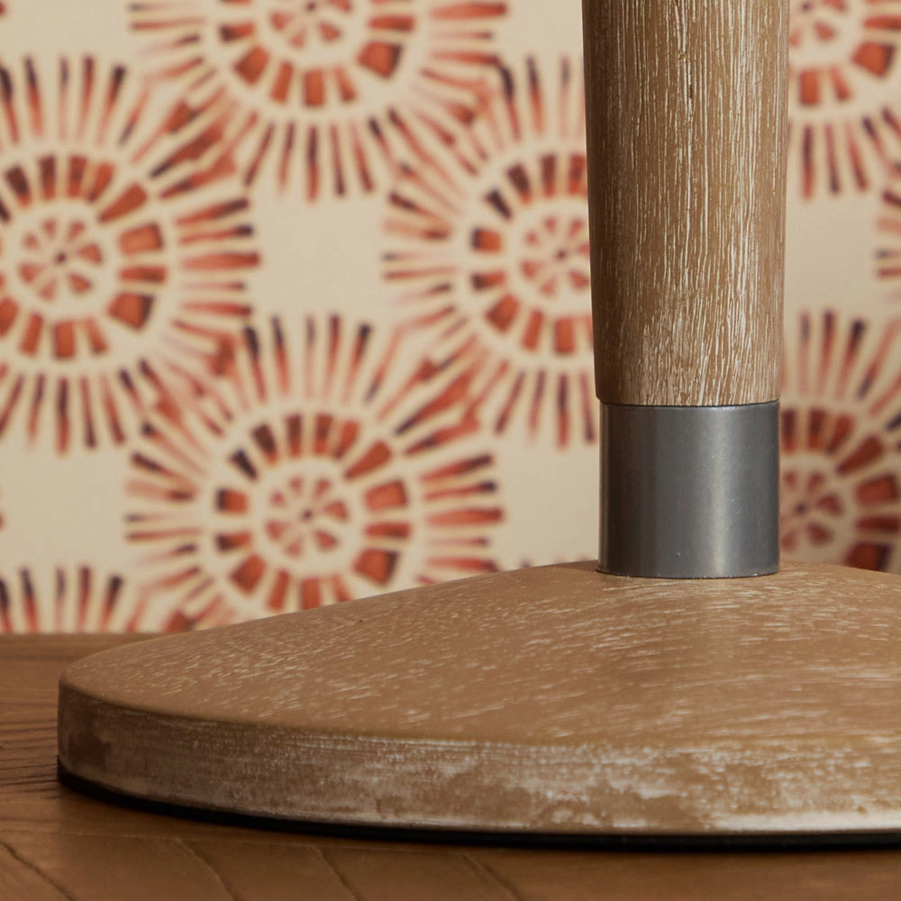 Leaping Into The Fauna Eva & Solensis Complete Table Lamp Grey/Linen