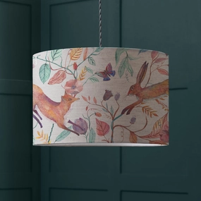 Leaping Into The Fauna Eva Lamp Shade Linenmodern home decor ,home decor for bedroom 