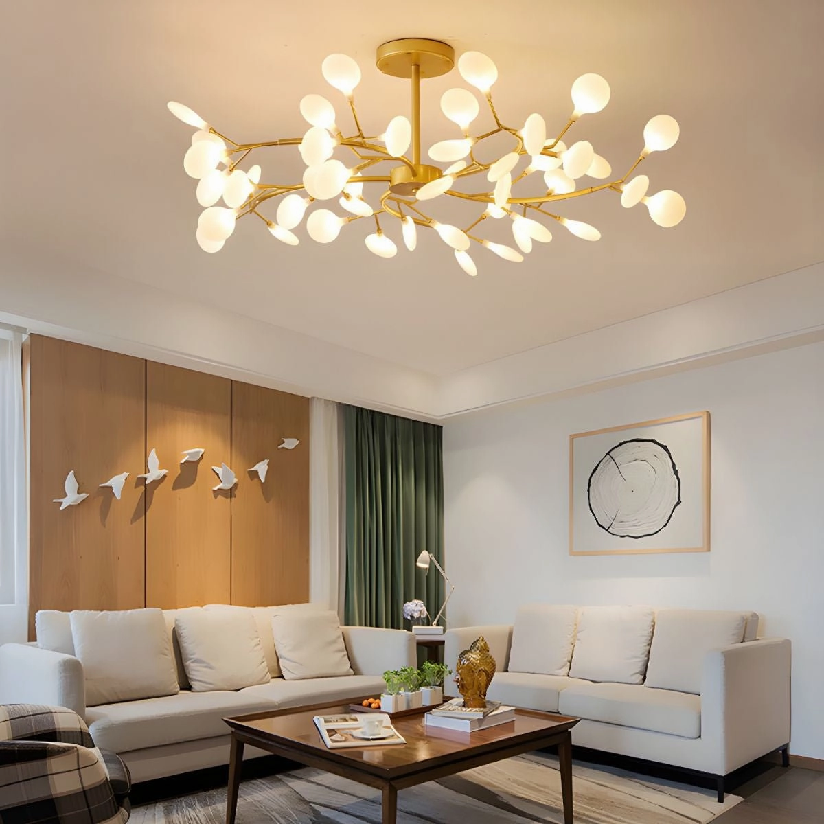 LED Firefly Sputnik Chandelier