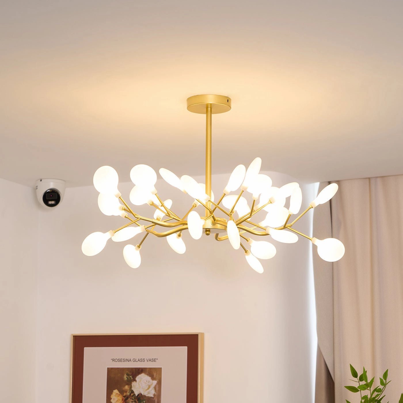 LED Firefly Sputnik Chandelier