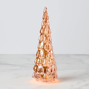 Led Lit Amber Glass Holiday Treehome decor ,wall decor 