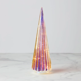 Led Lit Translucent Glass Holiday Treehome decor ,wall decor 