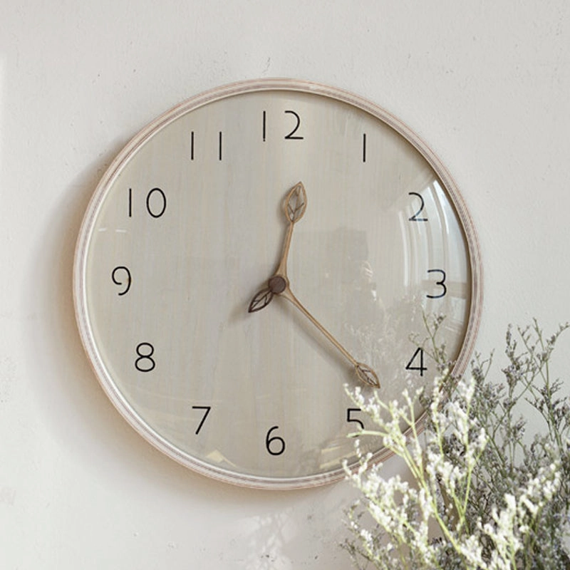 Leif Organic Wood Clocknordic style wall decor