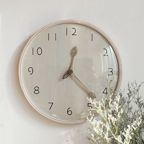Leif Organic Wood Clocknordic style wall decor