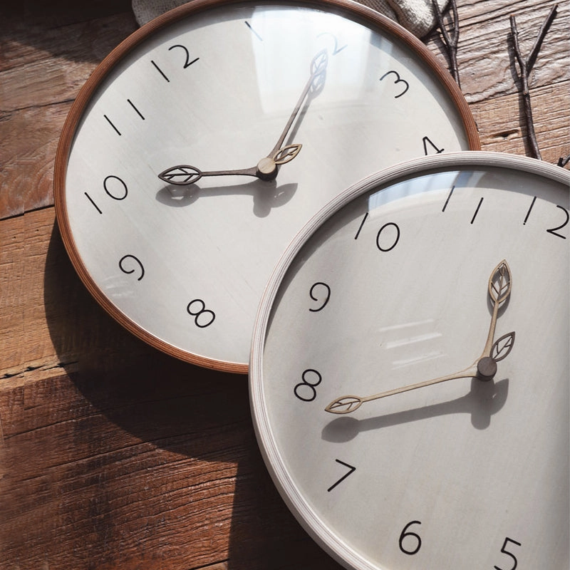 Leif Organic Wood Clock