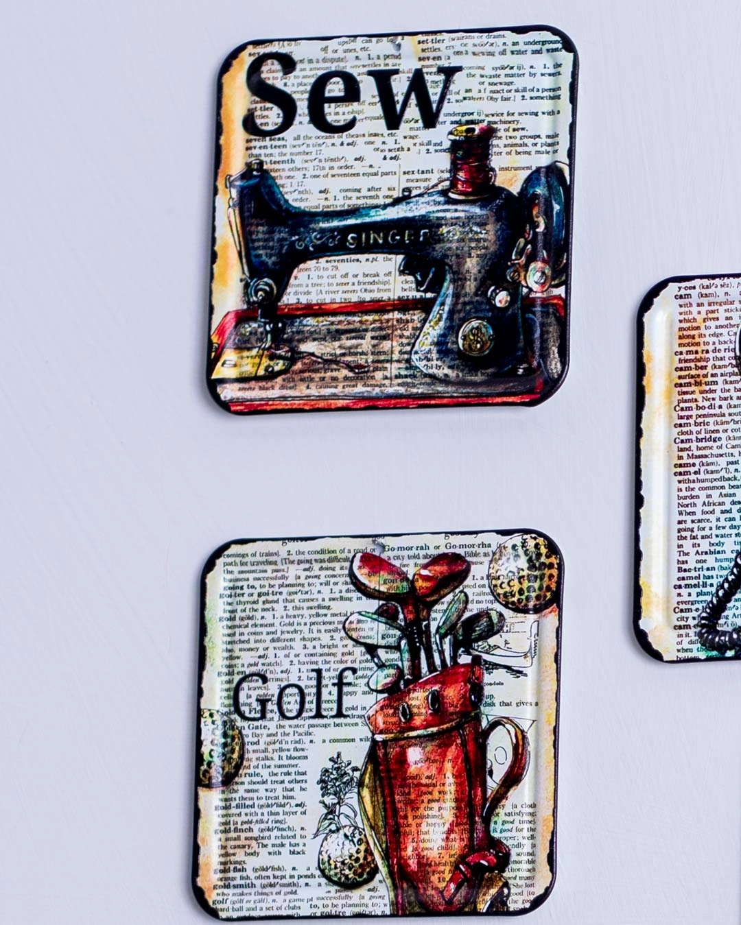 Leisure Metal Coasters - Set of 6