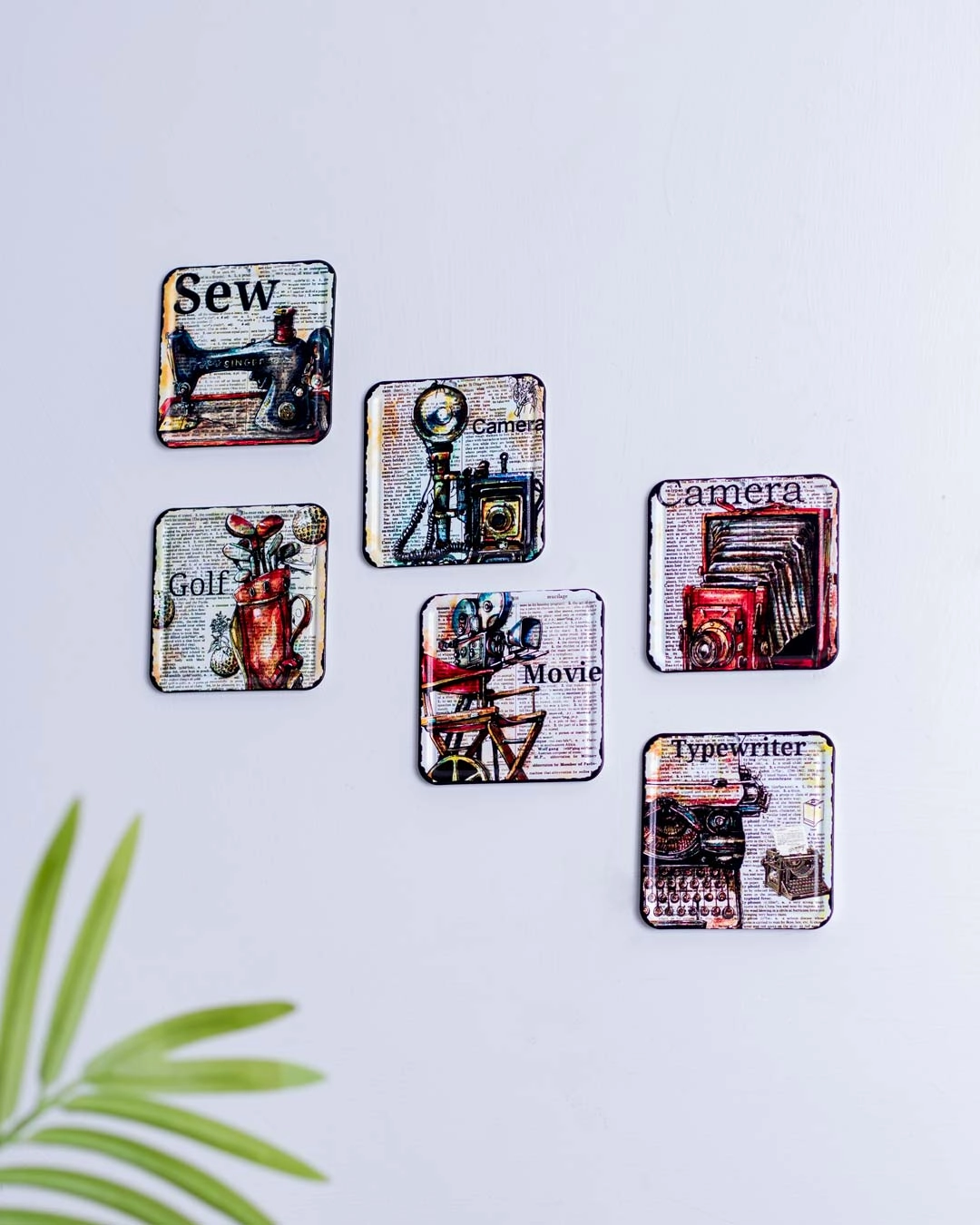 Leisure Metal Coasters - Set of 6