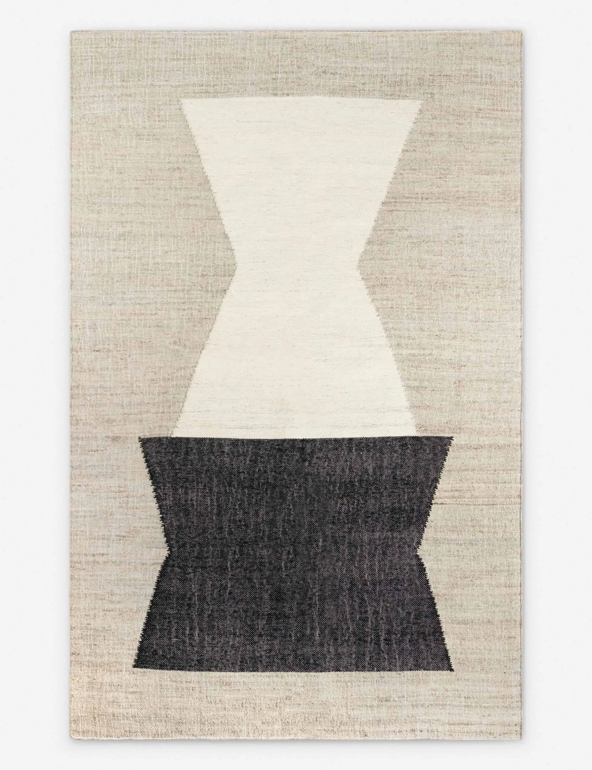 Lemieux et Cie Malika Rug by Momenimodern color block patchwork rug