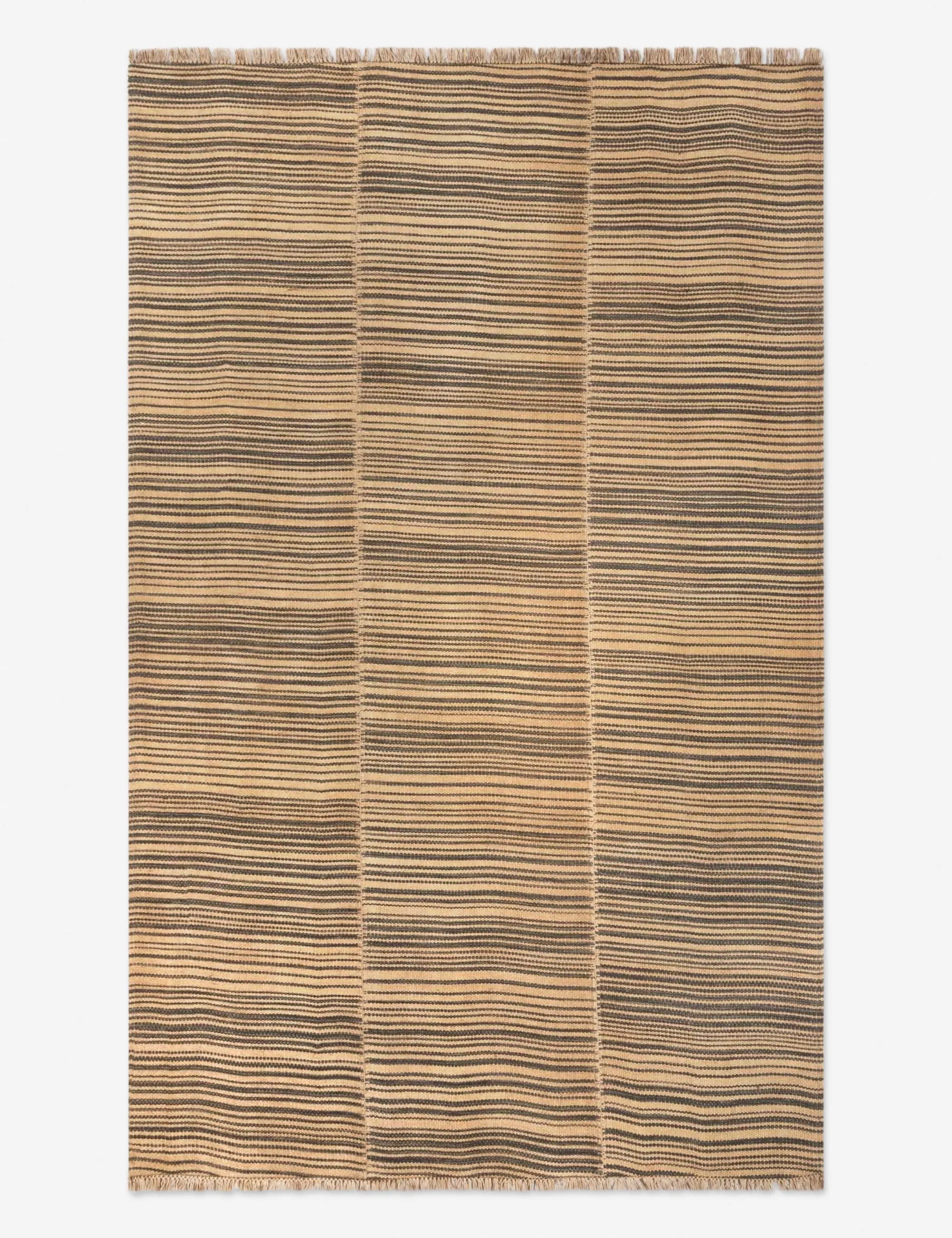 Lemieux Et Cie Twala Handwoven Wool Rug by Momenimodern color block patchwork rug