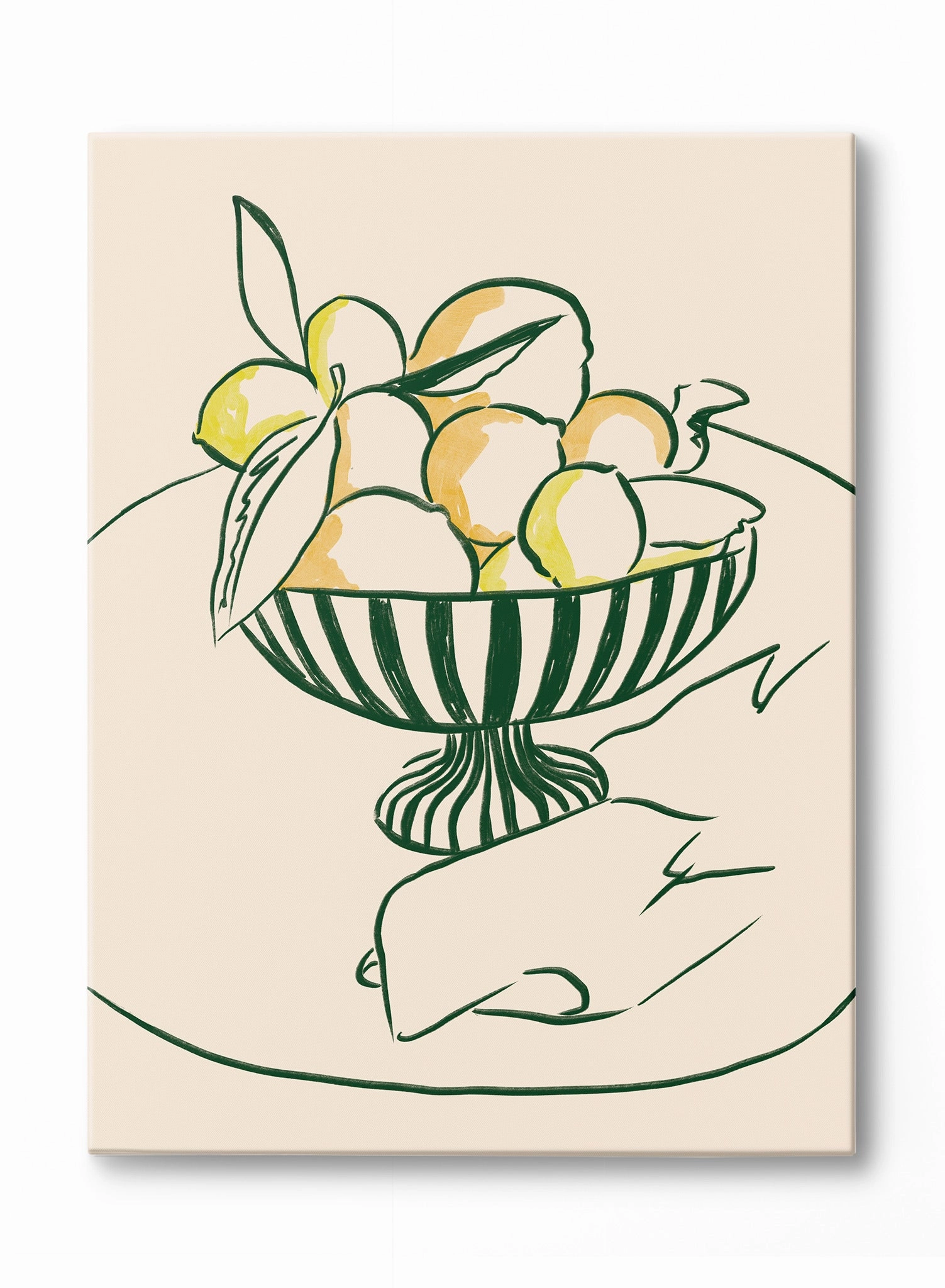 Lemon Perfection, Canvasindoor decorative canvas print
