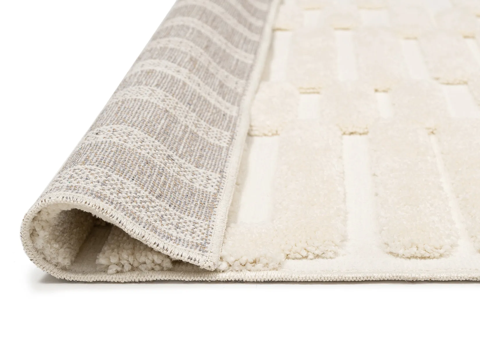 Leneisy Ivory Abstract Rug *NO RETURNS UNLESS FAULTY